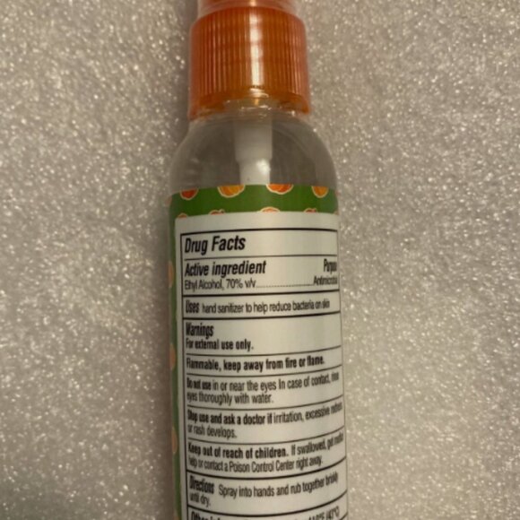 B pure Hand Sanitizer Spray Pumkin Scent, Ginger Cutrus, Sugar Cookie, 3 Items - Picture 3 of 7